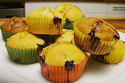 Mile high Blueberry Muffins 123