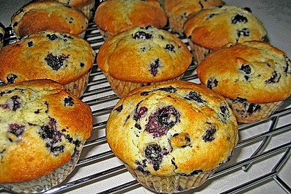 Mile high Blueberry Muffins 58