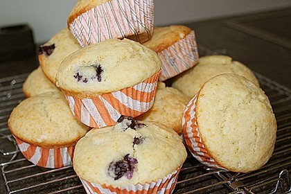 Mile high Blueberry Muffins 66
