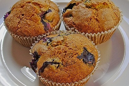 Mile high Blueberry Muffins 31