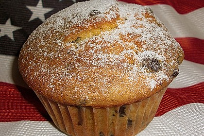 Mile high Blueberry Muffins 9