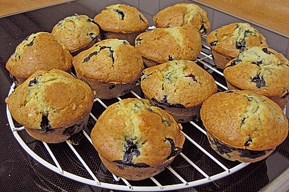 Mile high Blueberry Muffins 42