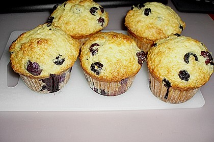 Mile high Blueberry Muffins 40