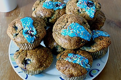 Mile high Blueberry Muffins 135