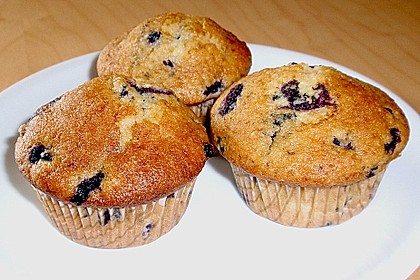 Mile high Blueberry Muffins 21