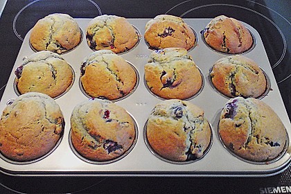 Mile high Blueberry Muffins 112