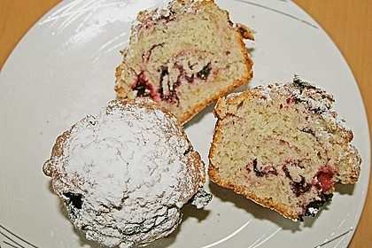 Mile high Blueberry Muffins 63