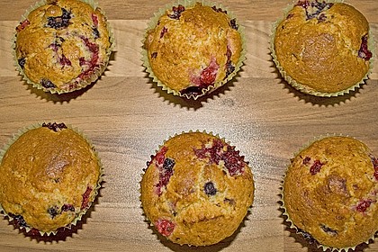 Mile high Blueberry Muffins 89