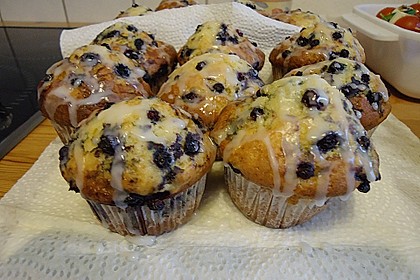 Mile high Blueberry Muffins 113