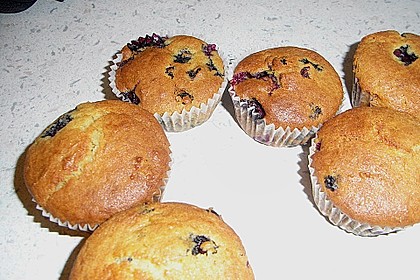 Mile high Blueberry Muffins 138