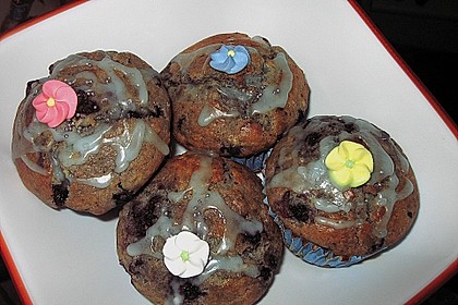 Mile high Blueberry Muffins 133