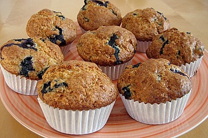 Mile high Blueberry Muffins 28