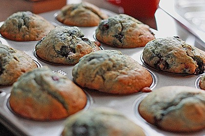 Mile high Blueberry Muffins 81
