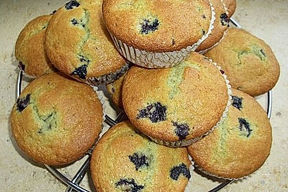 Mile high Blueberry Muffins 44