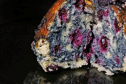 Mile high Blueberry Muffins 156