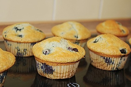 Mile high Blueberry Muffins 18