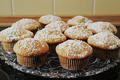 Mile high Blueberry Muffins 38
