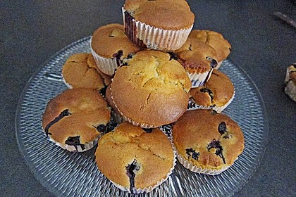 Mile high Blueberry Muffins 69
