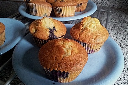 Mile high Blueberry Muffins 84