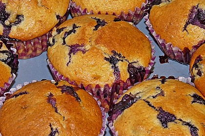 Mile high Blueberry Muffins 25
