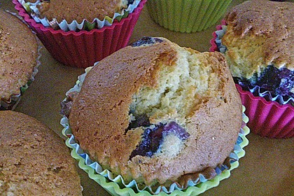 Mile high Blueberry Muffins 139