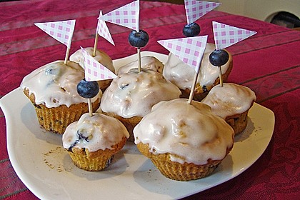 Mile high Blueberry Muffins 46