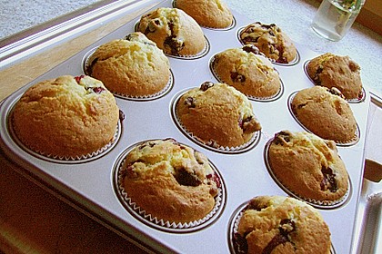 Mile high Blueberry Muffins 68