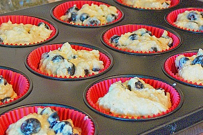 Mile high Blueberry Muffins 149