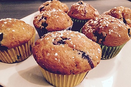 Mile high Blueberry Muffins 14