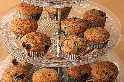Mile high Blueberry Muffins 37