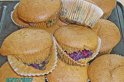 Mile high Blueberry Muffins 148