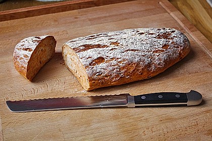 Schnelles Tomaten-Ciabatta 17
