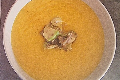 Möhrensüppchen mit Ingwer und Avocado 36