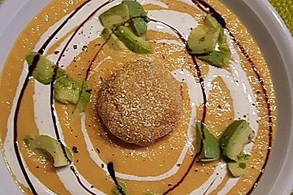 Möhrensüppchen mit Ingwer und Avocado 14