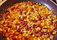 Scharfe Mais - Bohnen Suppe