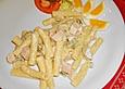 Party - Nudelsalat mit Fleischwurst, Gurke und Tomaten