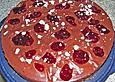 Schokoladen - Preiselbeer - Torte
