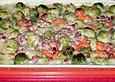 Rosenkohl - Kasseler - Auflauf