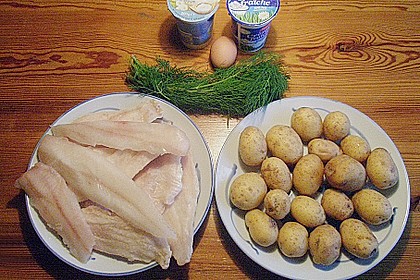 Fischauflauf klassisch mit Dill