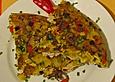 Kartoffel - Omelette mit ger&auml;ucherter Forelle