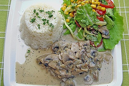 Champignons in Kokosmilch 1