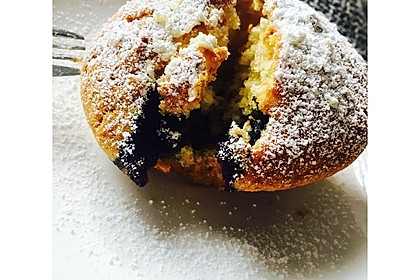 White Chocolate Blueberry Muffins 16