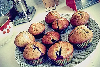 White Chocolate Blueberry Muffins 9