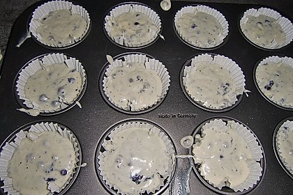 White Chocolate Blueberry Muffins 48