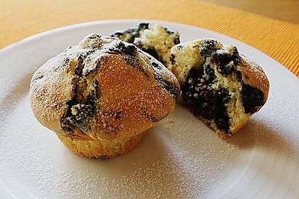 White Chocolate Blueberry Muffins 2