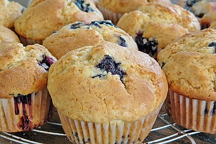 White Chocolate Blueberry Muffins 8