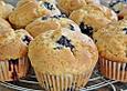 White Chocolate Blueberry Muffins