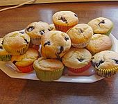 White Chocolate Blueberry Muffins (Bild)