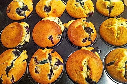 White Chocolate Blueberry Muffins 32