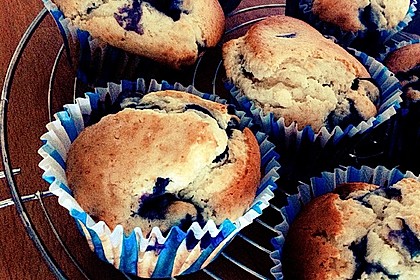 White Chocolate Blueberry Muffins 7
